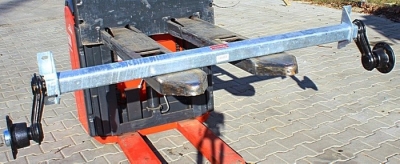 Ось без тормозов,750 КГ,1130 ММ