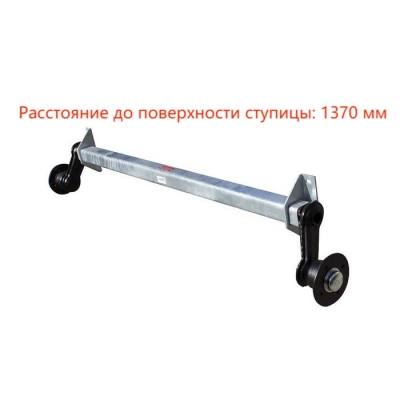 БЕЗТОРМОЗНАЯ ОСЬ ДЛЯ ПРИЦЕПОВ KNOTT VG7 750 КГ 1070 ММ